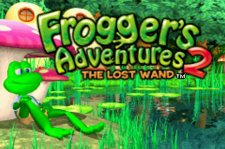 Froggers Adventures 2 The Lost Wand Title Screen